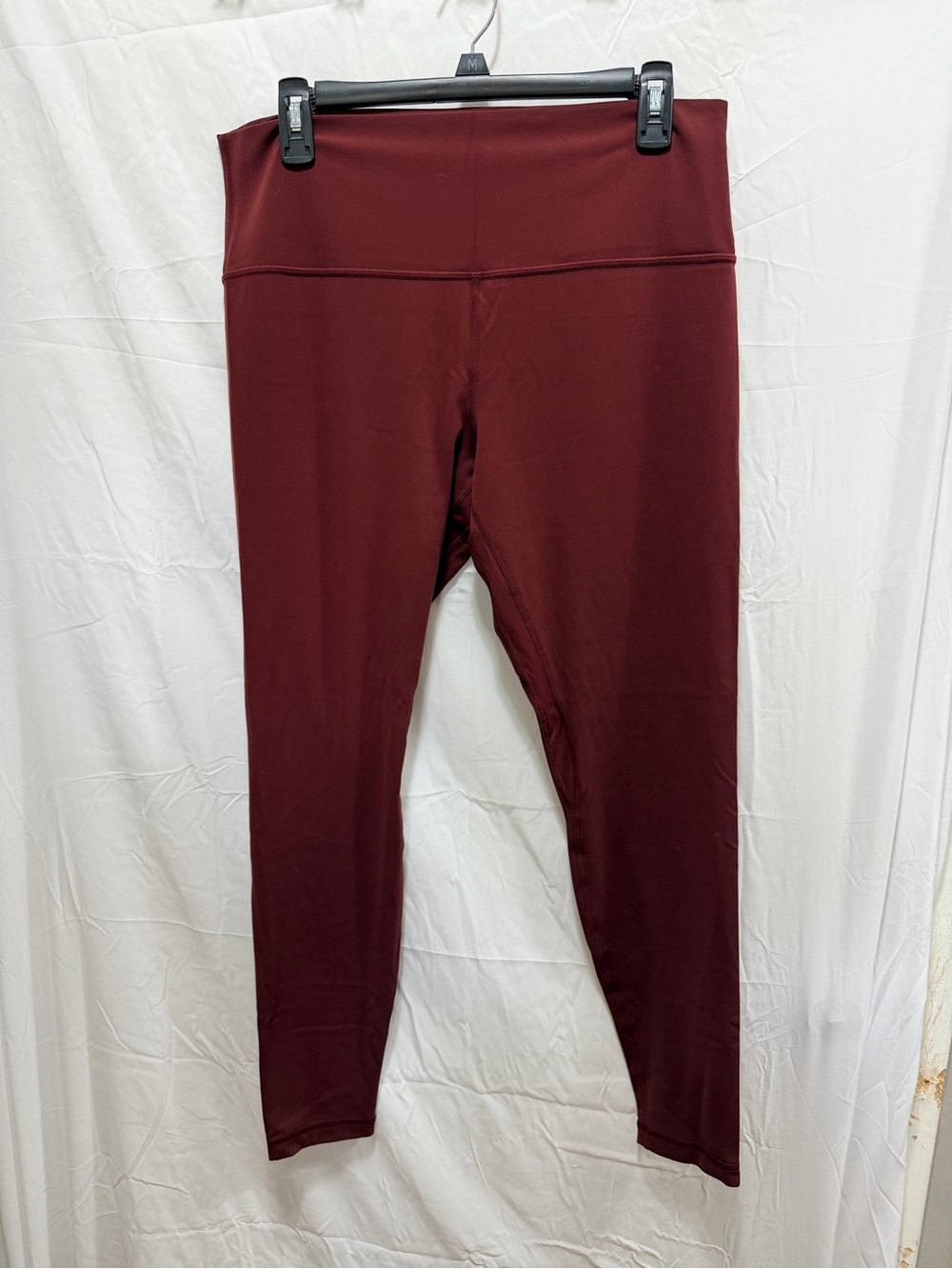 Lululemon High-Rise Burgundy Leggings